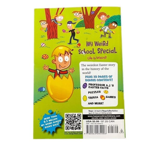 Bunny Double We’re in Trouble Paperback Book By Dan Gutman Games and Puzzles‎ - Picture 4 of 6